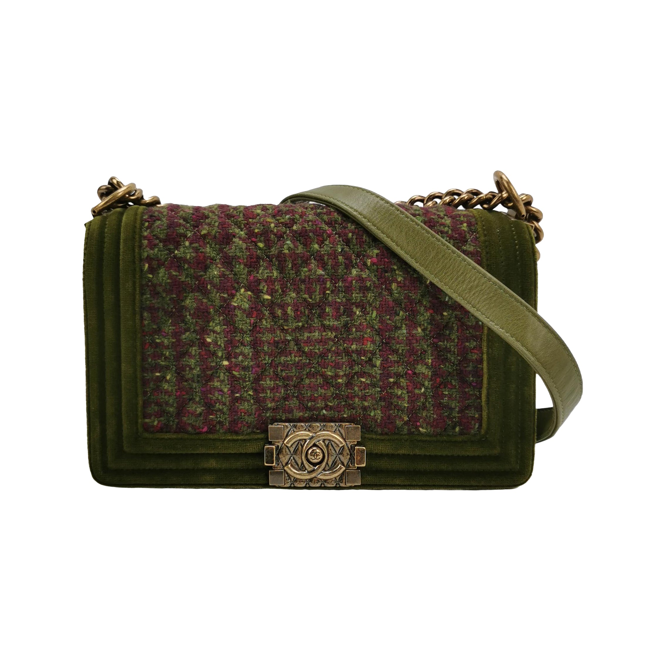 Flap Bag Lambskin Velvet quilted